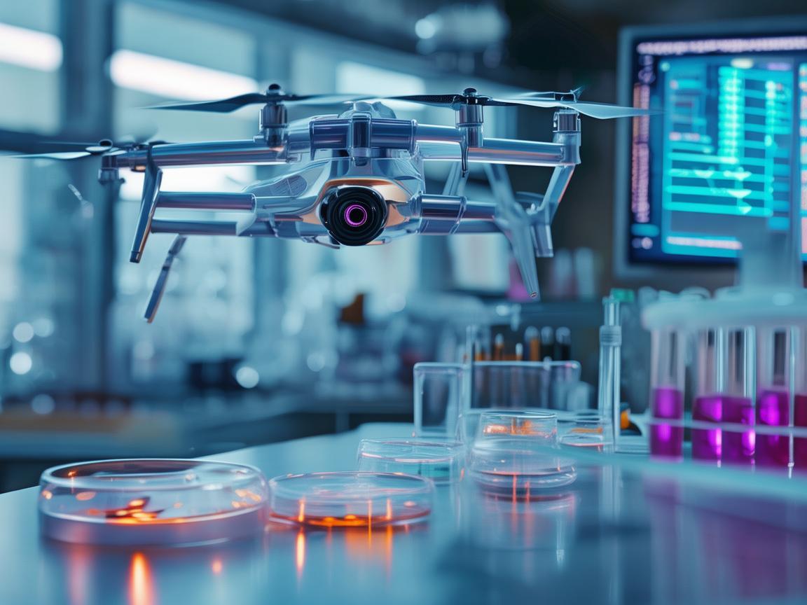 无人机助力医学微生物学数据处理