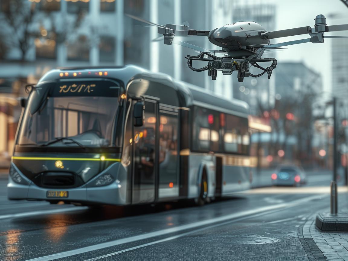 无人机助力无障碍公交车数据处理