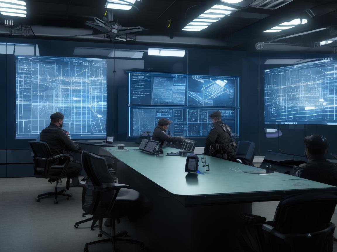 无人机数据助力警察局询问室调查