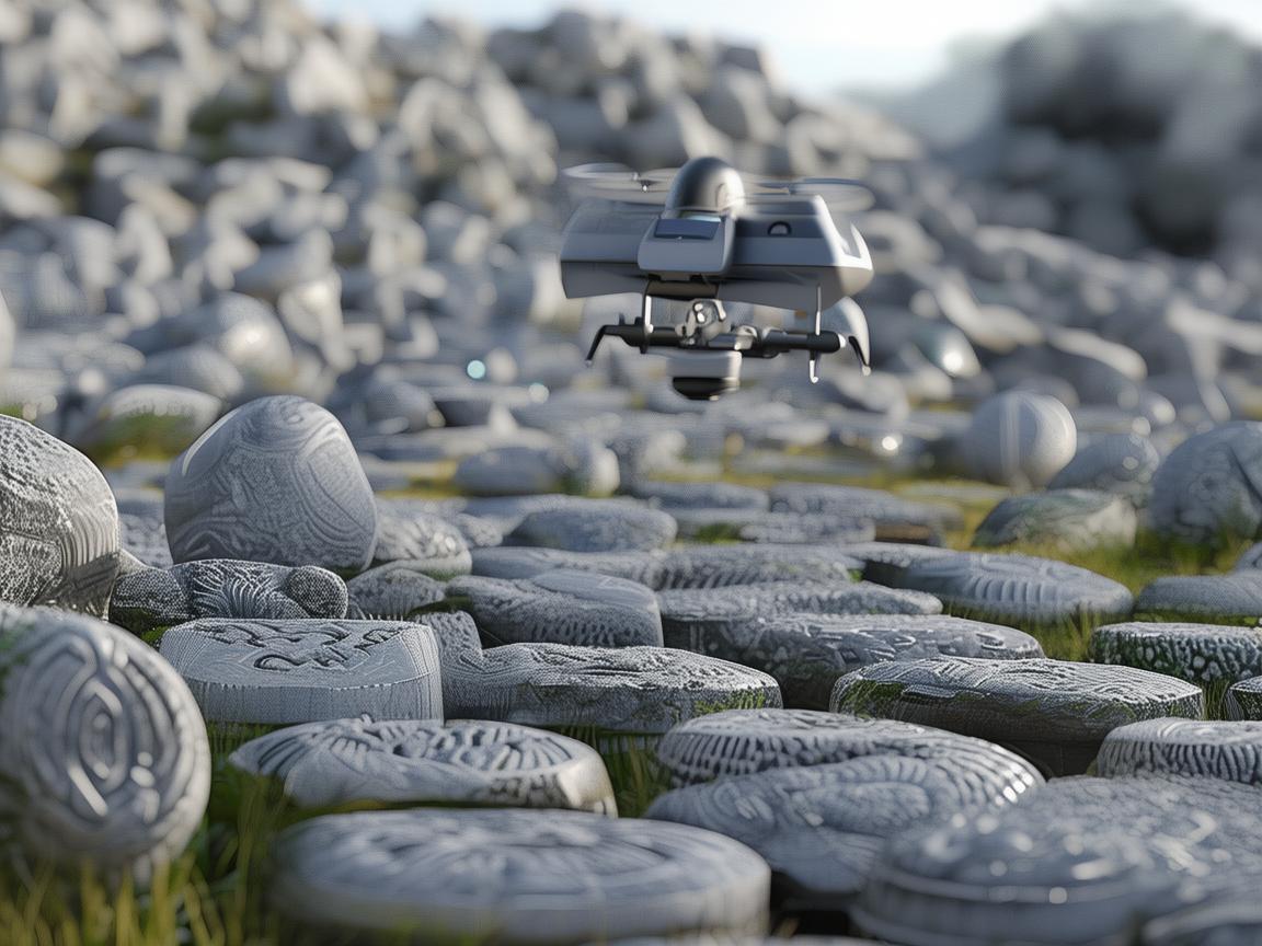 无人机助力石饰数据精准处理