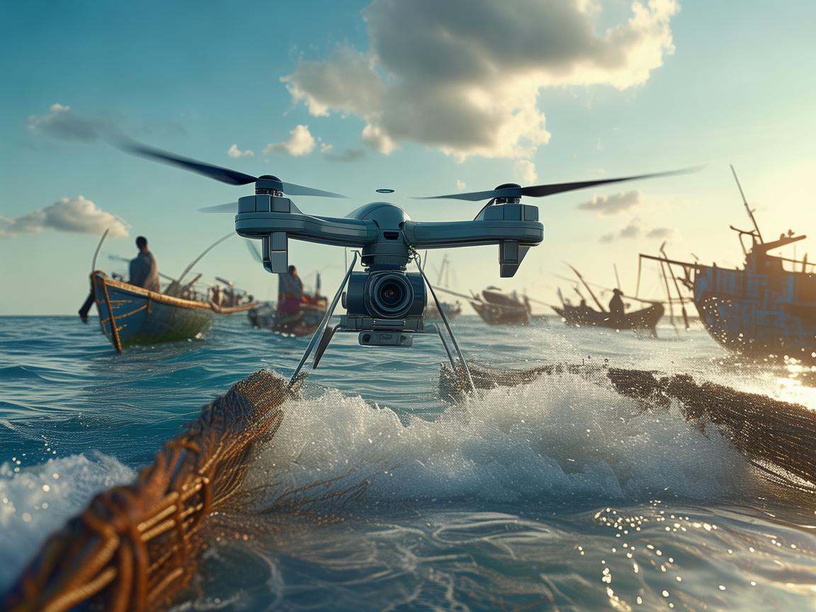 无人机助力渔民，开启数据处理新时代