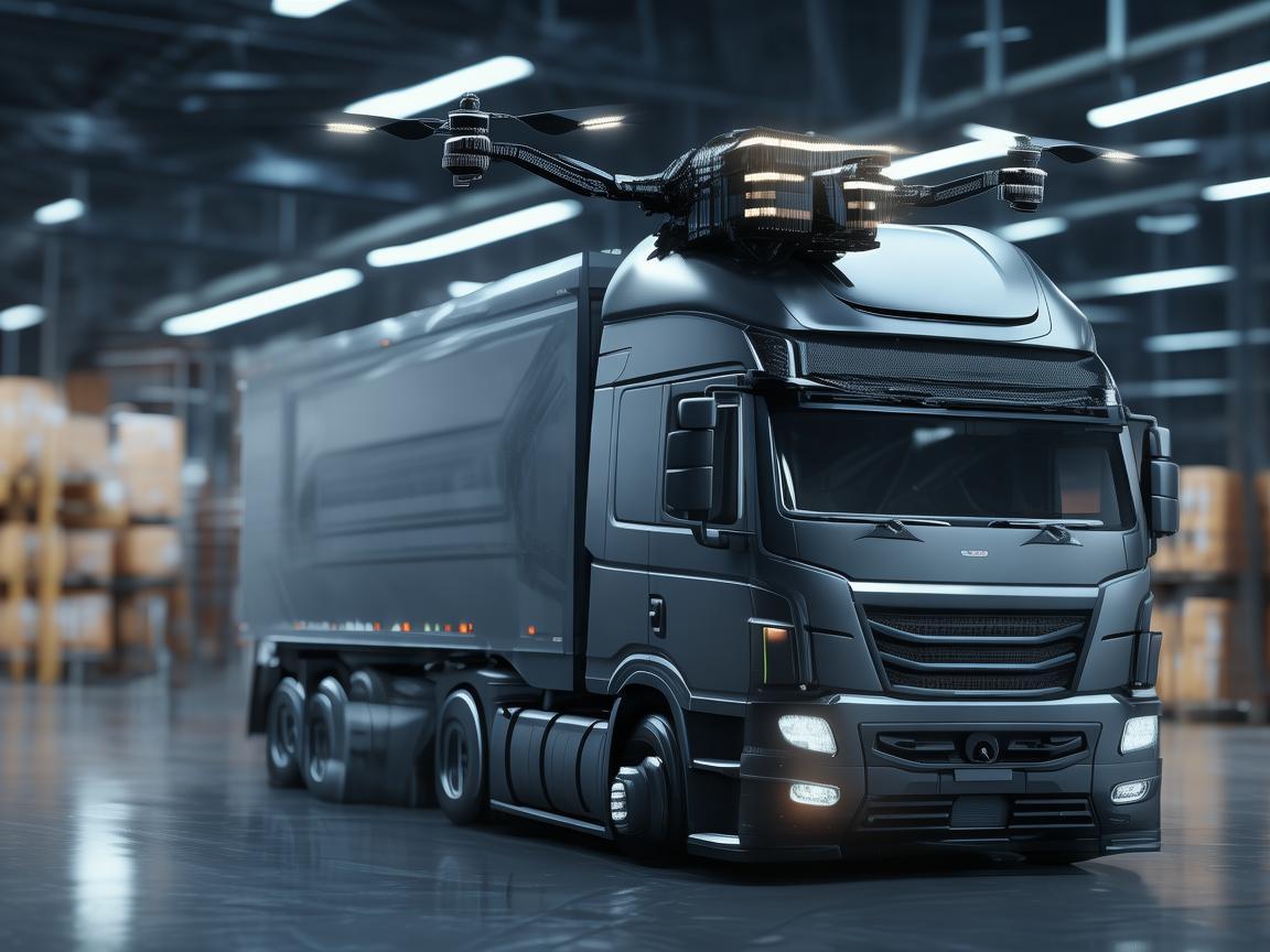 无人机助力货车数据精准处理