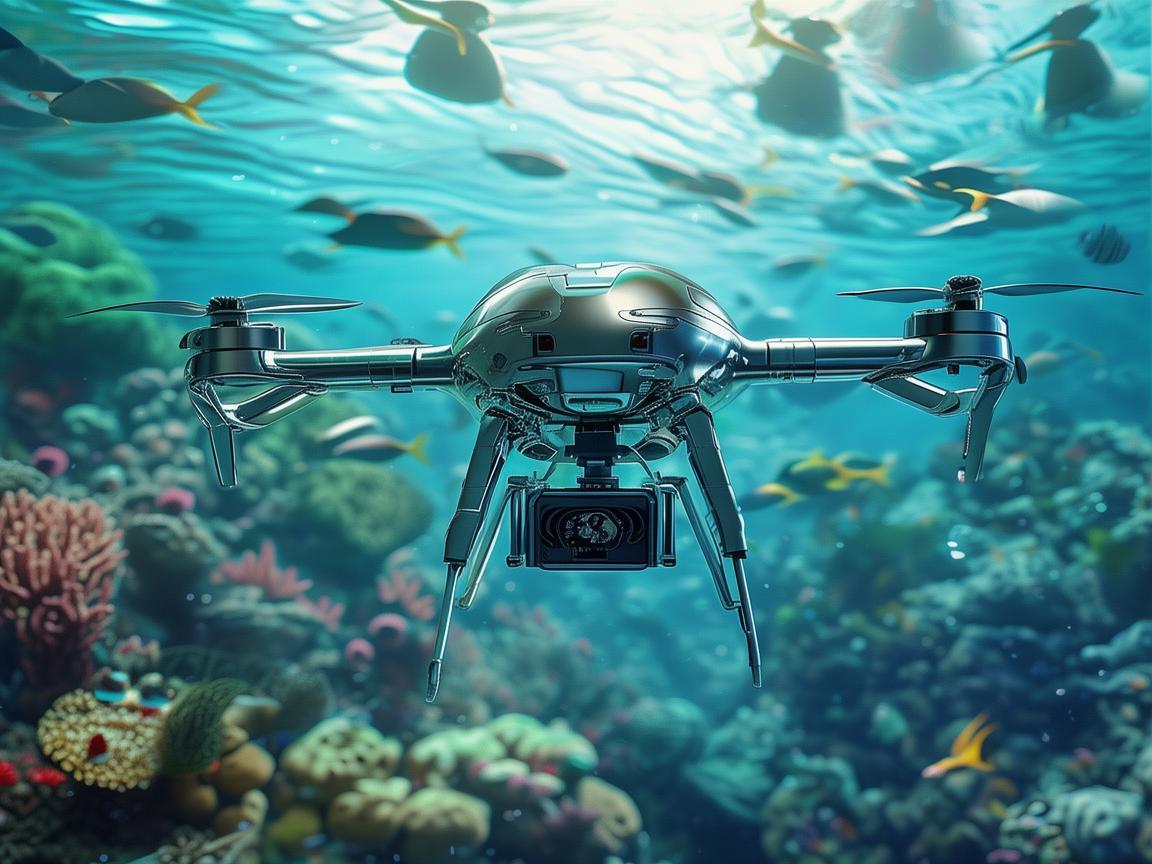 无人机助力，解锁水族馆展区数据奥秘